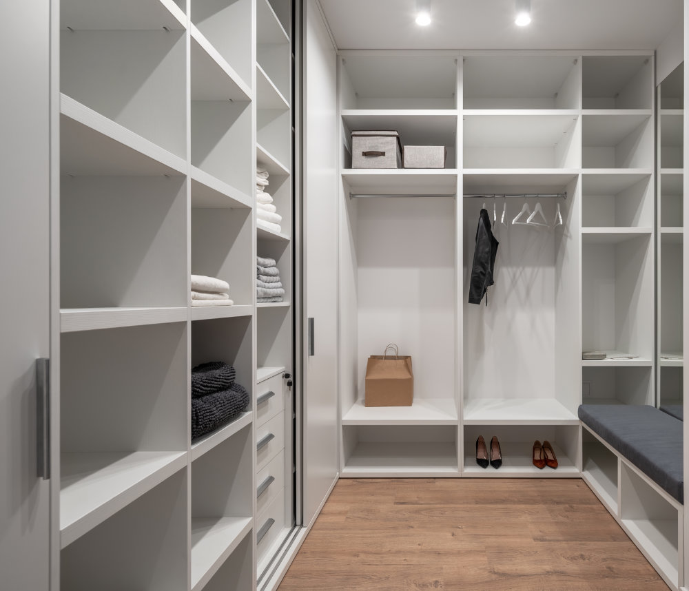 how much space do you need for a dressing room