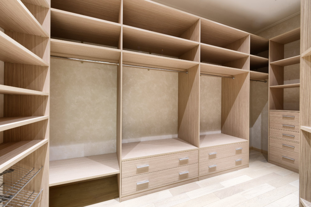 how much space do you need for a dressing room
